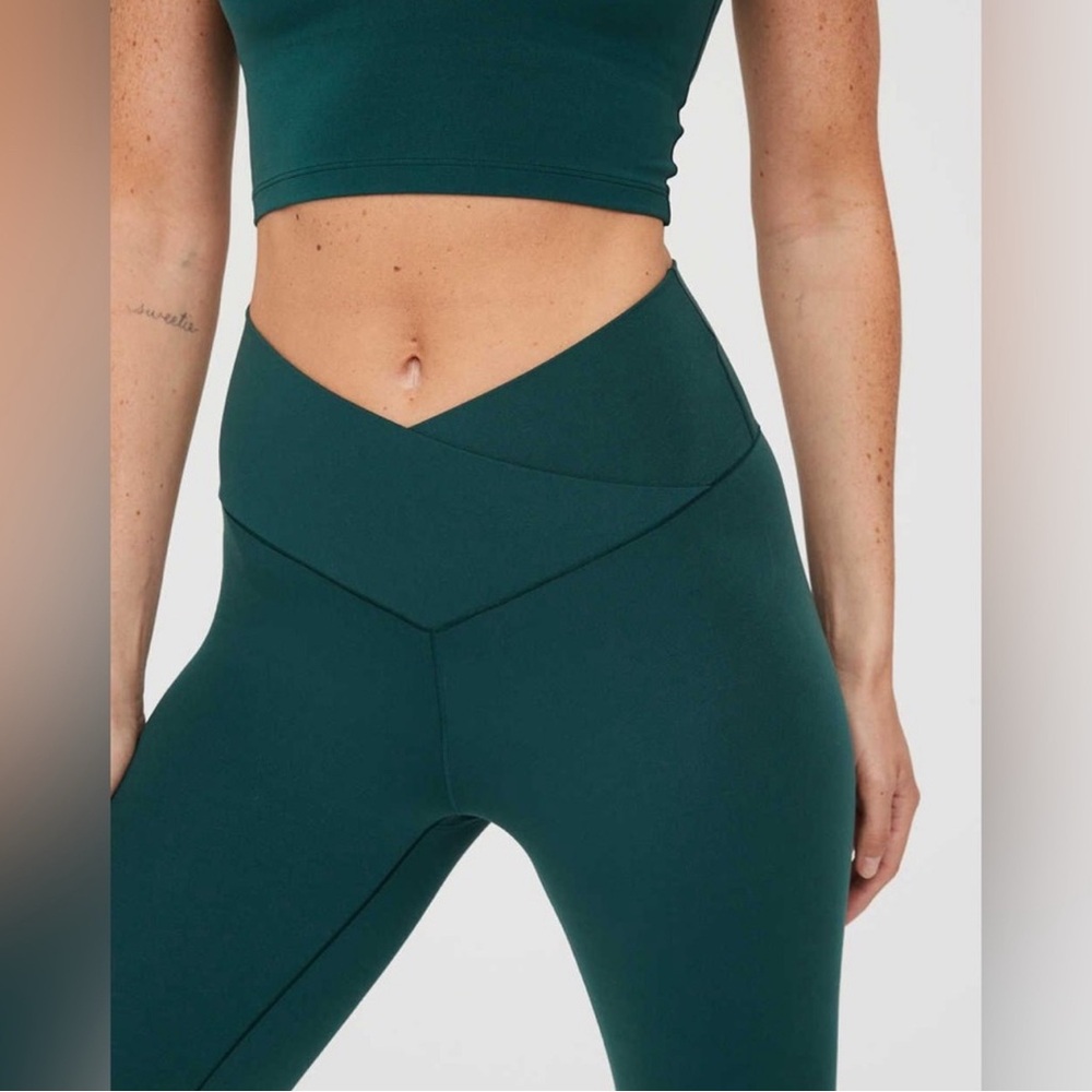 Emerald Green High-Waisted Leggings